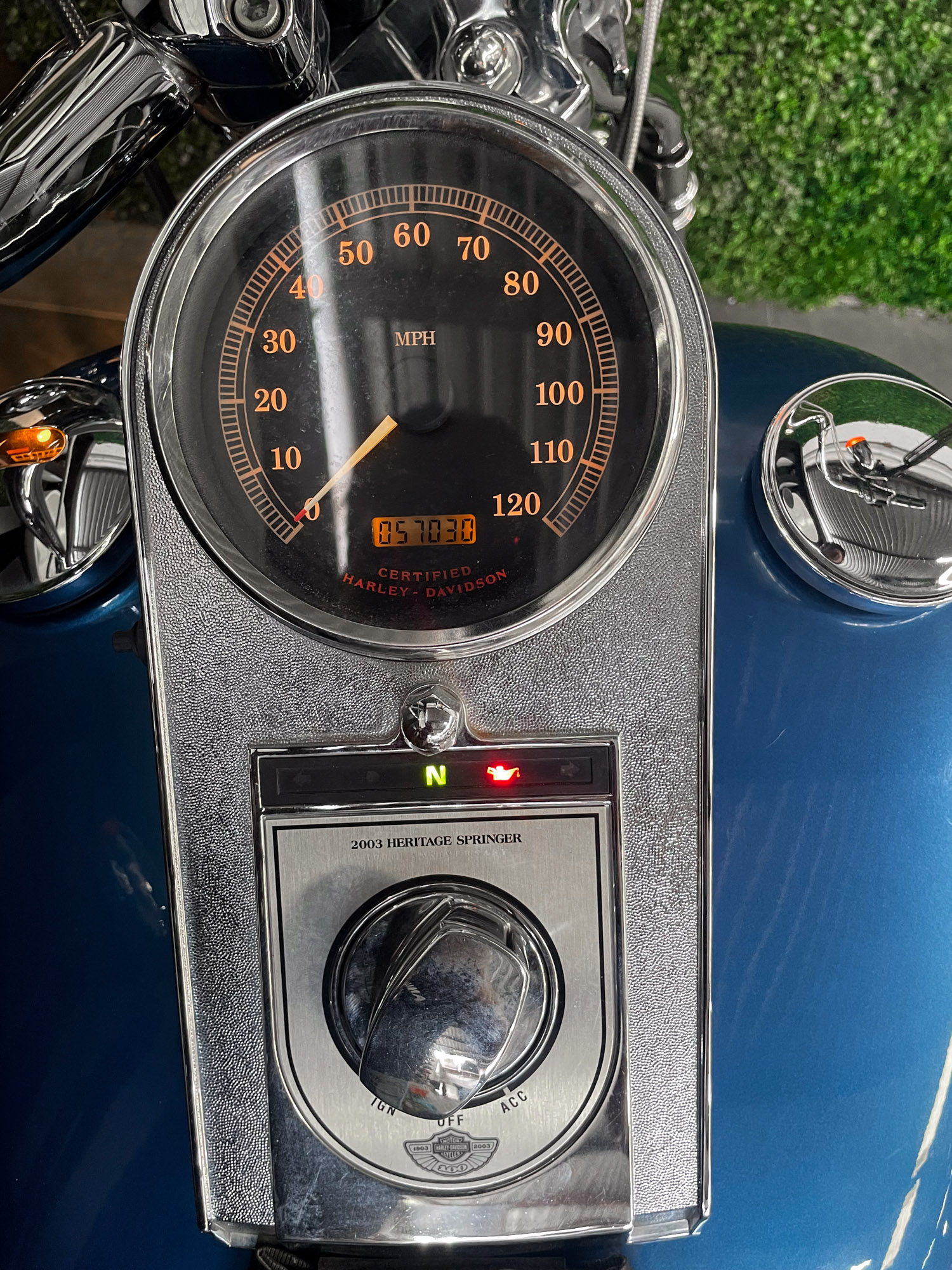 HARLEY DAVIDSON HERITAGE SPRINGER ANNIV 2003 - Imagen 6
